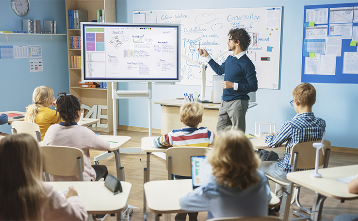 Sala de aula é um lugar para ouvir, mais do que falar