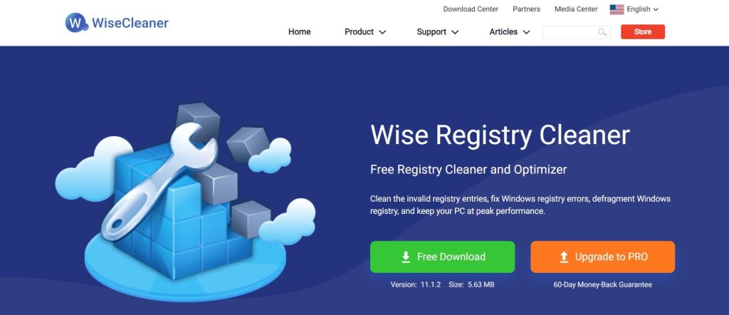 Wise Registry Cleaner Free, software para limpeza no sistema operacional