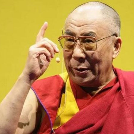 Dalai Lama, uma das personalidades mais buscadas em 2023