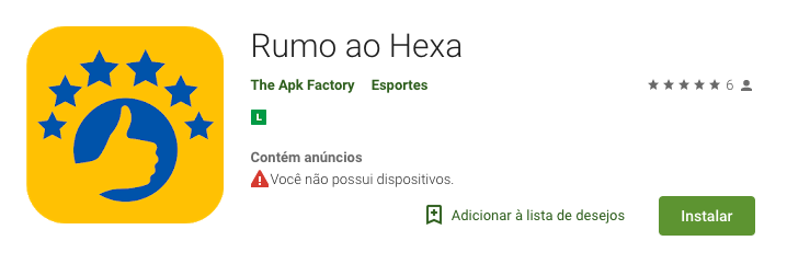 App Rumo ao Hexa: acompanhe a tabela de jogos do mundial, notícias