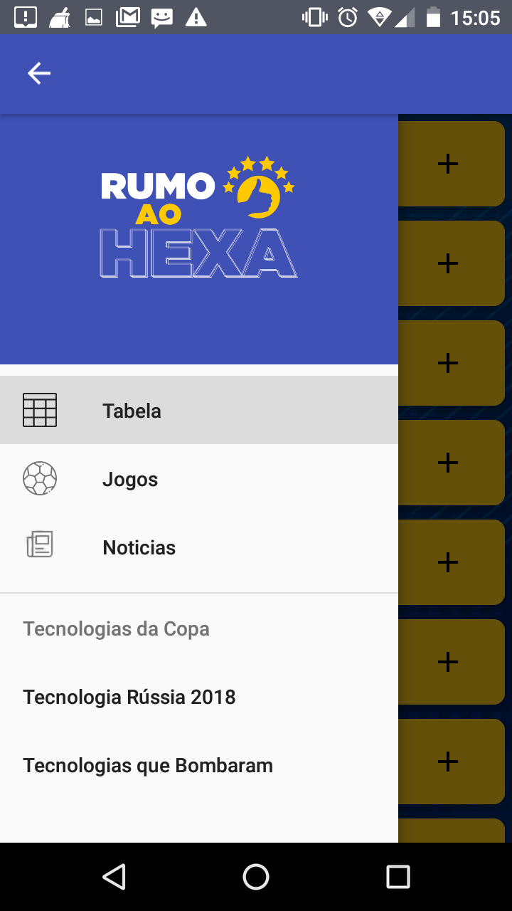 App Rumo ao Hexa: acompanhe a tabela de jogos do mundial, notícias