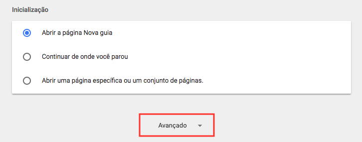 Como remover vírus do Google Chrome com o Cleanup passo 3.