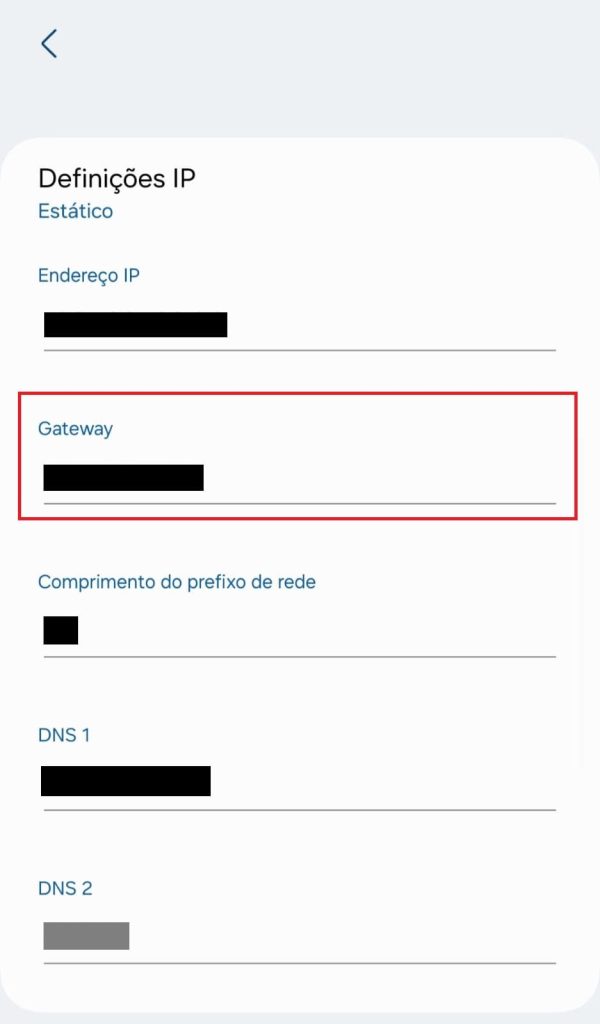 Como descobrir o IP do roteador pelo Android - passo 4.