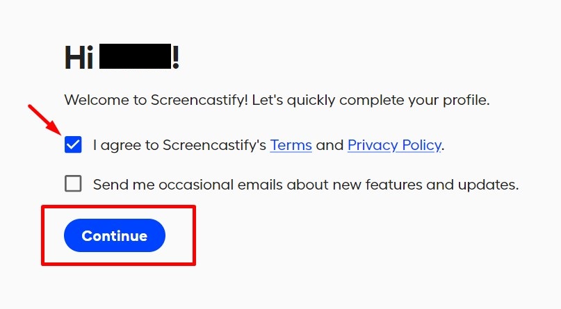 Como instalar e usar o Screencastify passo 3.1