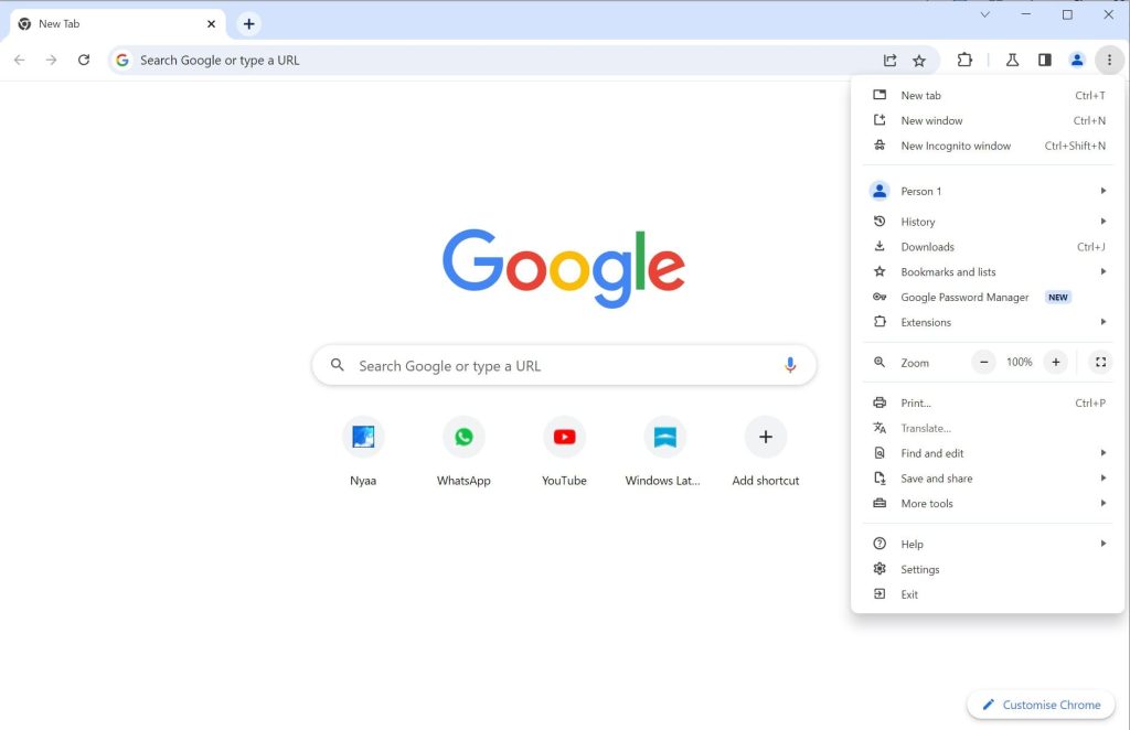 funcionalidades do Google Chrome Refresh 2023