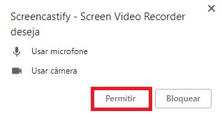Como instalar e usar o Screencastify passo 3.3