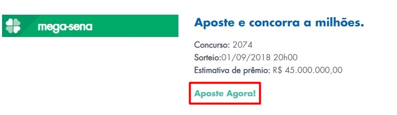 Passo a passo para fazer apostas nas loterias pela internet