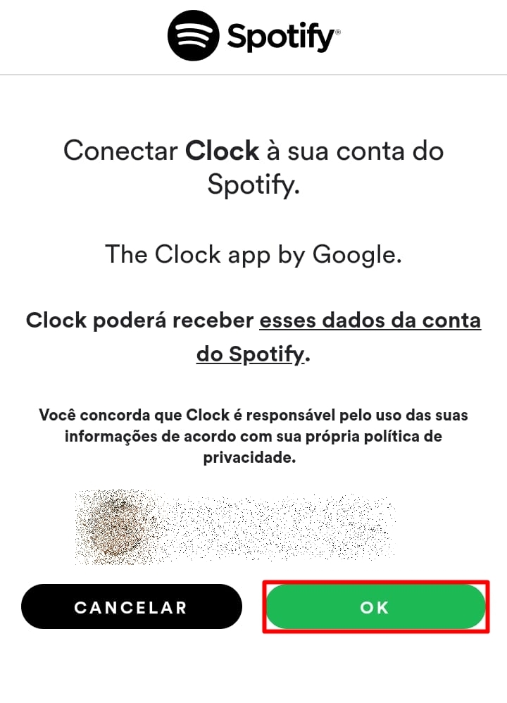 Como usar música do Spotify como despertador passo 5.