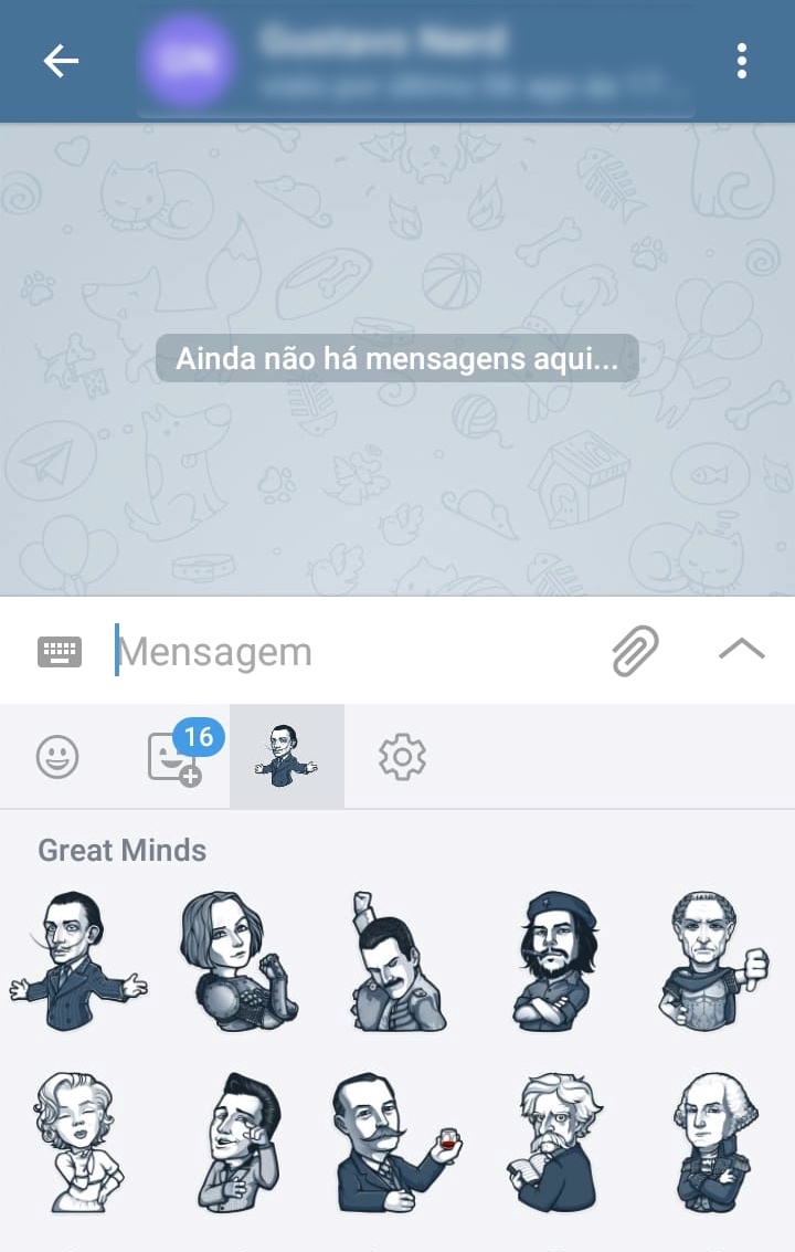 stickers do Telegram