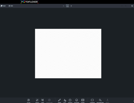 Fotoflexer, editor de foto online e gratuito.