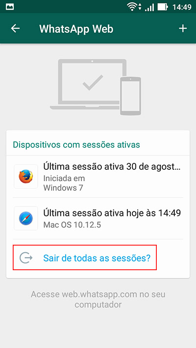 Como conectar e desconectar o Painel do Corretor no WhatsApp Web? :  Trindade Tecnologia