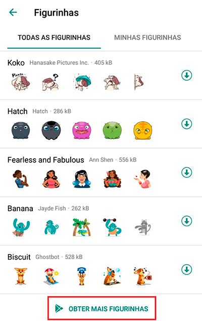 Como baixar figurinhas para WhatsApp em 2023