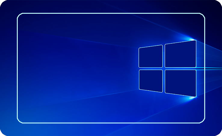 nova interface windows 10 cantos arredondados