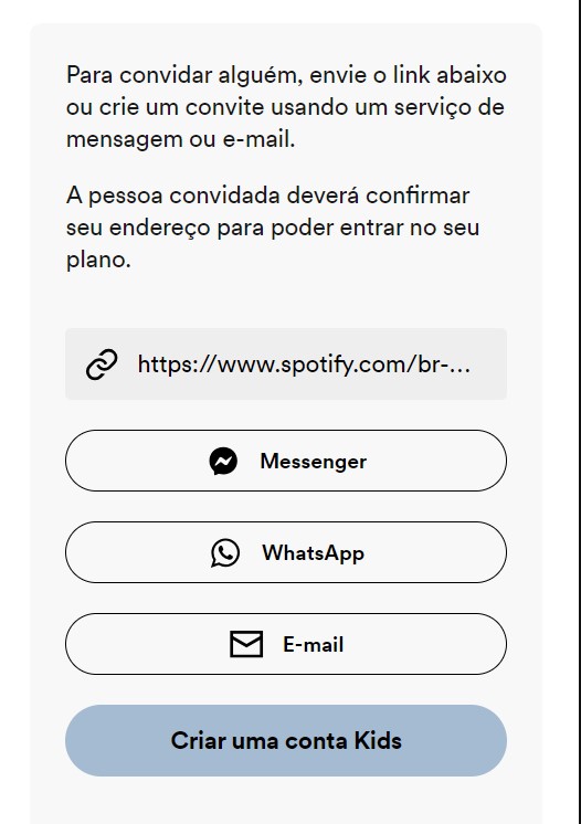 Como convidar pessoas para o plano Spotify Família - Positivo do seu jeito