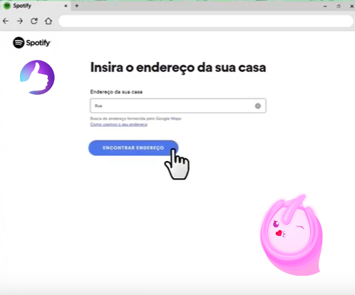 Como aceitar um convite do plano Spotify Família passo 3