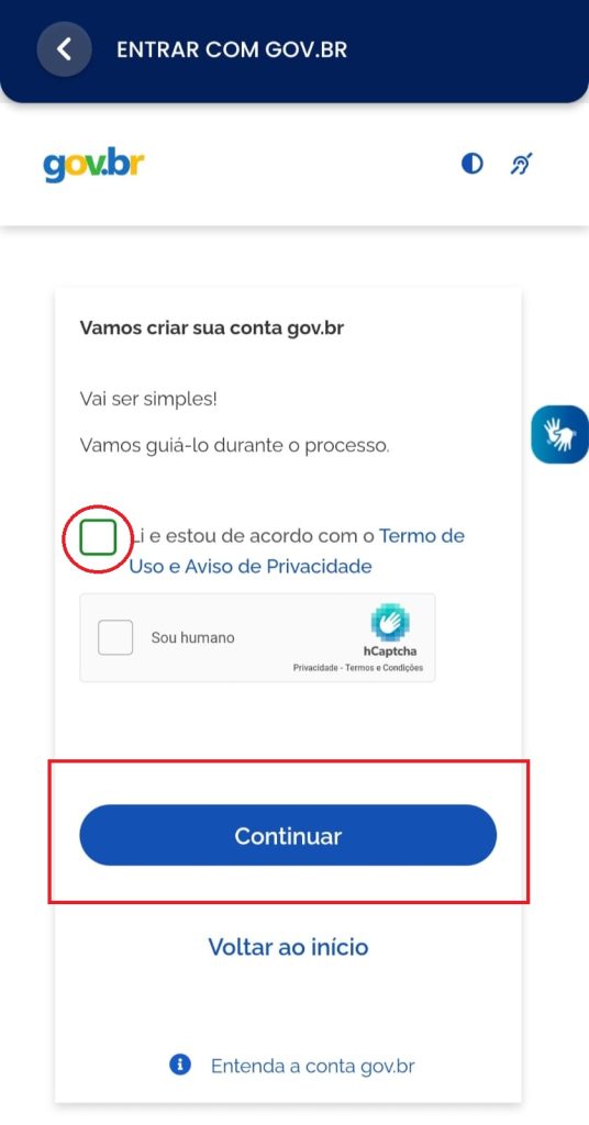 como cadastrar documentos no aplicativo CDT passo 3