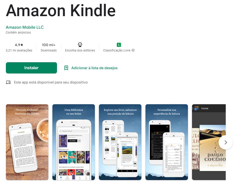 Top 10 Melhores Apps para Ler Livros Grátis em 2023 (Kindle