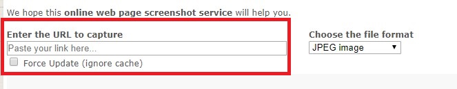 Como tirar print pelo Web Capture passo 2.