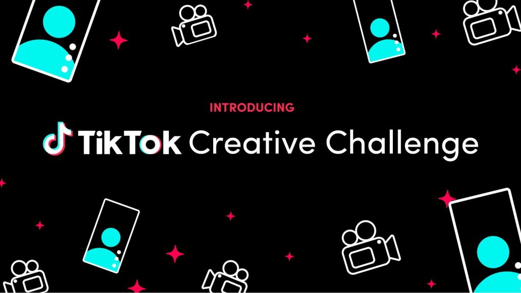 imagem de apresentação do TikTok Creative Challange