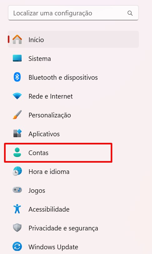 Como remover a senha de segurança e o PIN do Windows 10 passo 2.