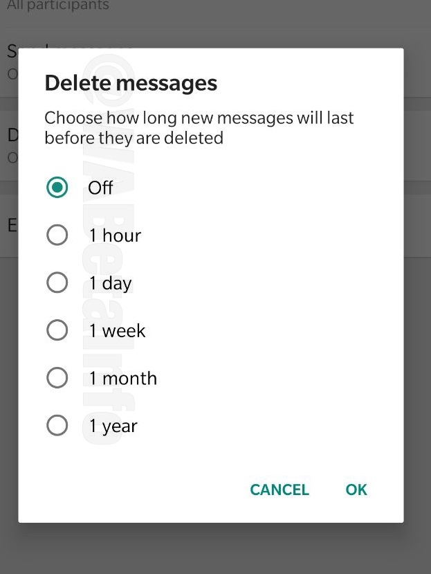 WhatsApp testa mensagens que se autodestroem
