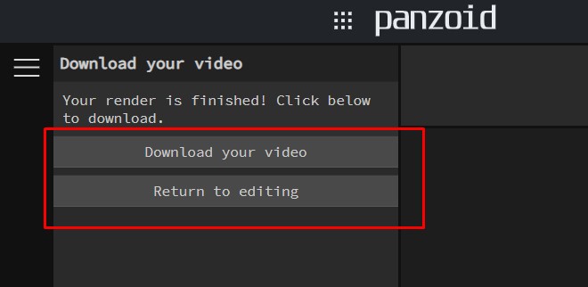 Como criar introduções gratuitamente usando o Panzoid passo 11