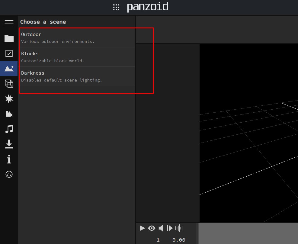 Como criar introduções para o YouTube usando o Panzoid passo 4