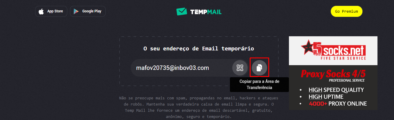 Como CRIAR UM E-MAIL TEMPORÁRIO Descartável em 5 minutos - Resolvido Esse  Funciona Mesmo 