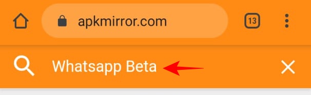 Como baixar a versão mais recente do WhatsApp Beta para Android passo 2