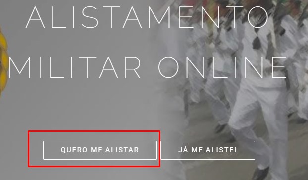 como funciona o alistamento militar online