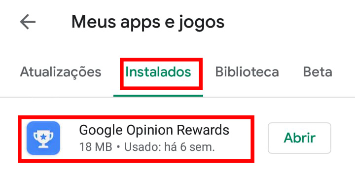 Como recuperar apps comprados na Google Play Store