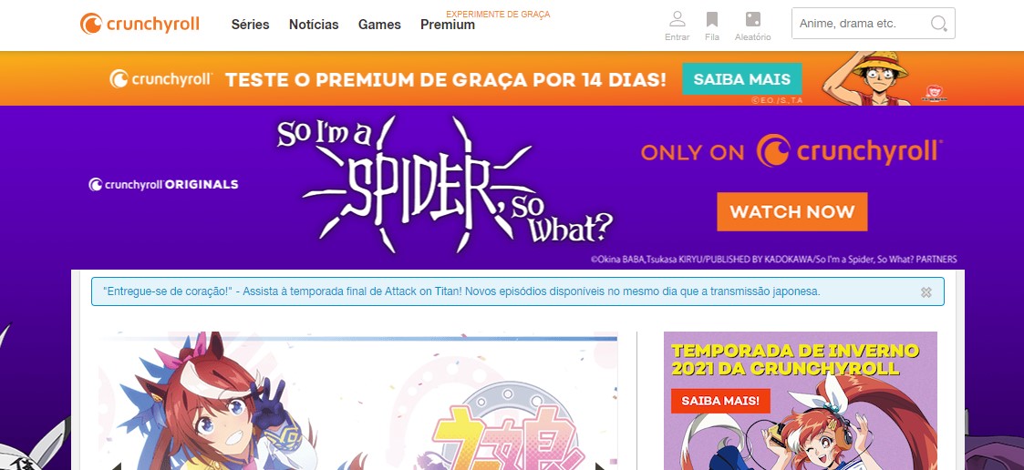 site de assistir animes