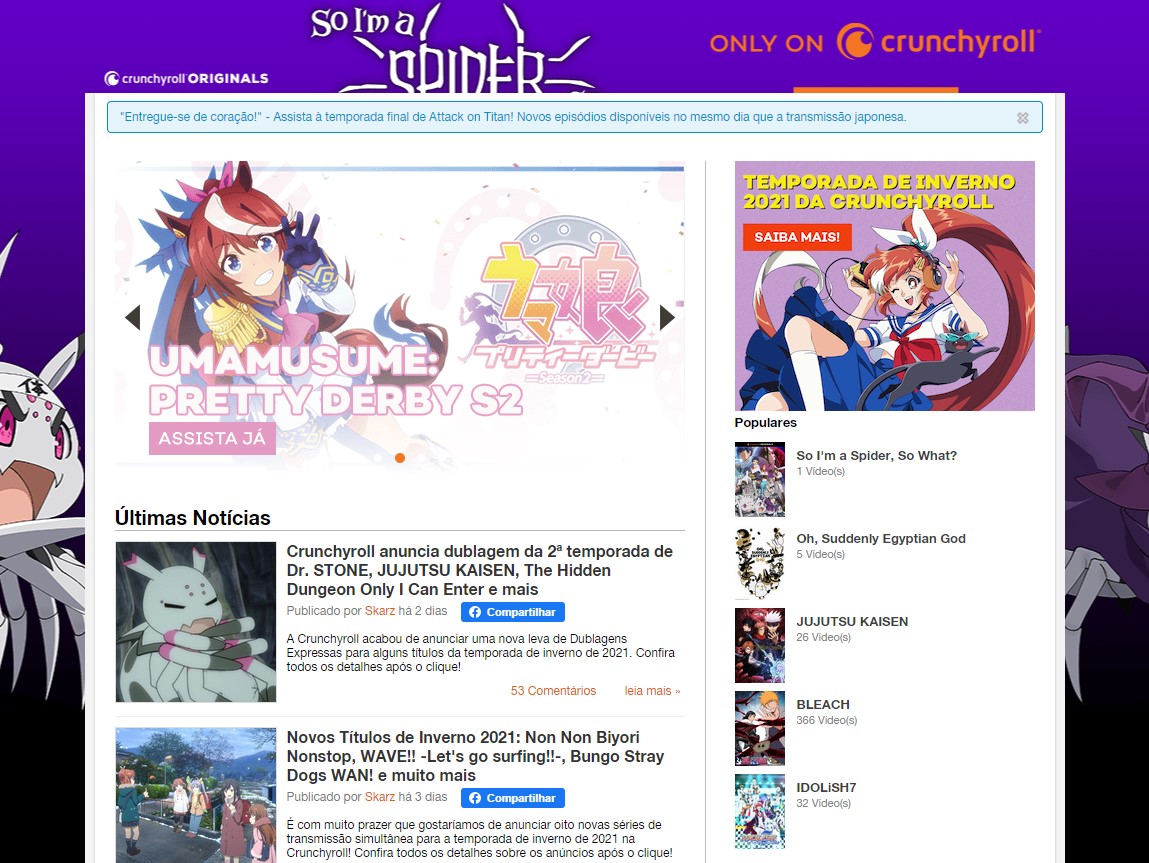 OS 3 MELHORES SITES PARA ASSISTIR ANIME ONLINE 