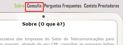 Como saber quais telefones estão cadastrados no meu CPF