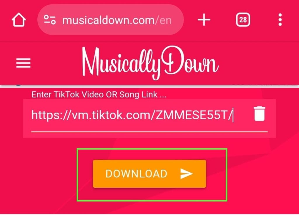 Como tirar a marca do Tik Tok dos vídeos passo 5.