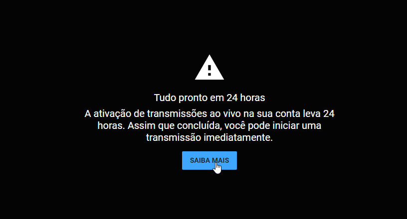 Como criar uma live no YouTube para dar aulas online