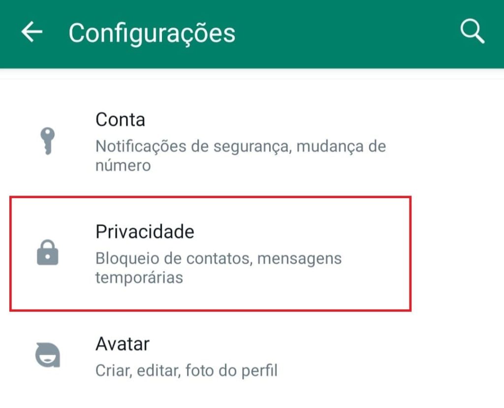 Como visualizar anonimamente o Status do WhatsApp passo 4