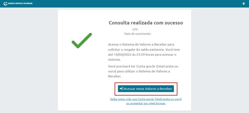 como-consultar-se-tenho-dinheiro-esquecido-no-banco-passo-4