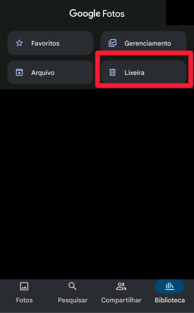 Google-Fotos-como-apagar-arquivos-na-Lixeira-passo-2