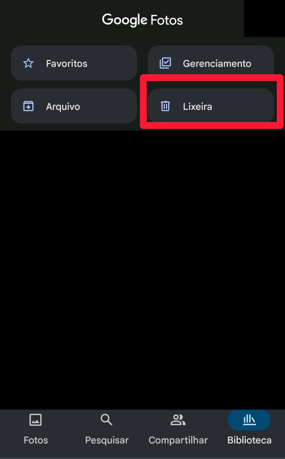 Google Fotos: como apagar arquivos na Lixeira - Positivo do seu jeito