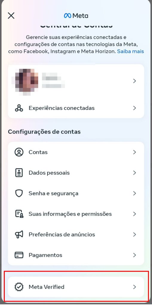 Como comprar o selo de conta verificada no Instagram passo 5