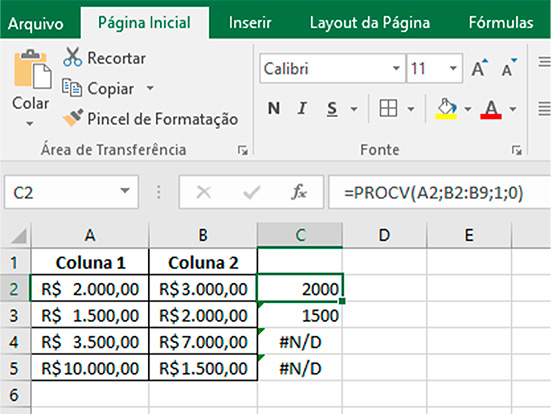 Microsoft-Excel-como-comparar-dados-em-duas-colunas-passo-2