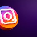 logotipo-3d-do-instagram-em-fundo-roxo