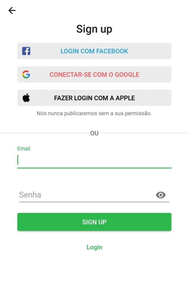 Money Lover como controlar seus gastos mensais com o aplicativo passo 1.2