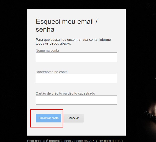 Como adicionar número de telefone para recuperar senha do Netflix