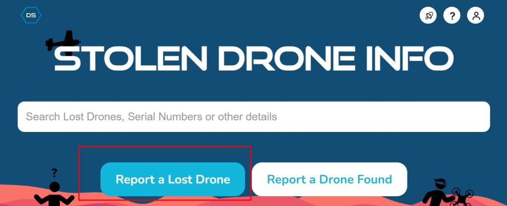 Stolen Drone como descobrir se um drone foi roubado passo 1