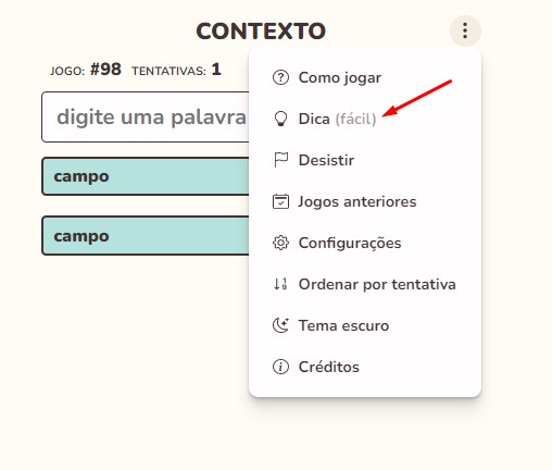 Contexto.me: conheça o jogo de adivinhar palavras que é o novo sucesso da  internet - Positivo do seu jeito