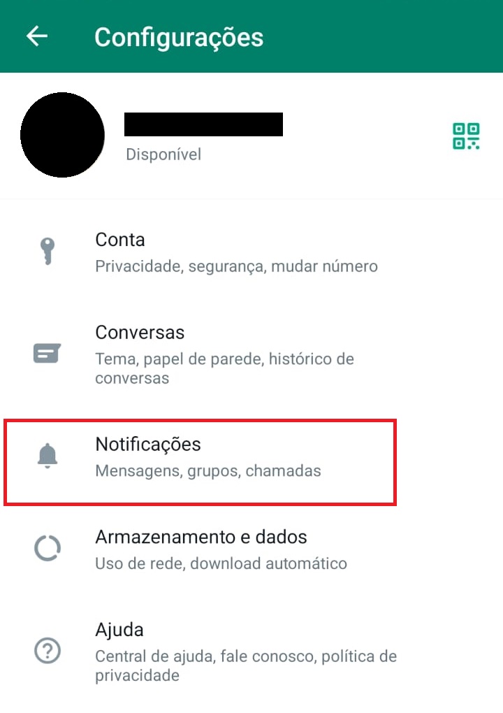 Como reagir a mensagens no Whatsapp com emoji passo 2