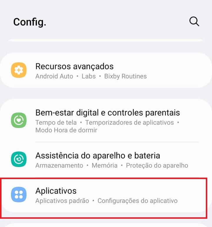 como tirar notificação de correio de voz no celular passo 1