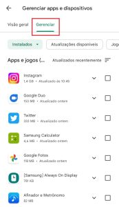 Como ver apps desinstalados no Android e recuperá-los - Positivo do seu ...